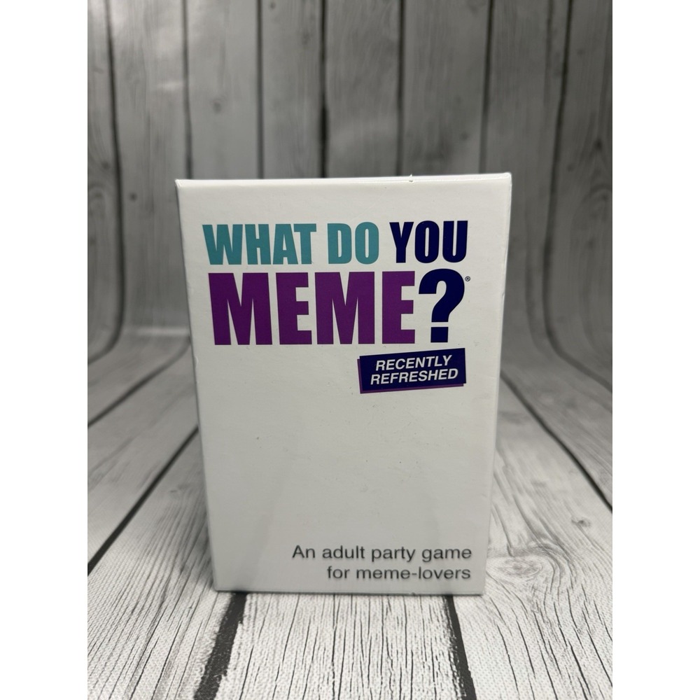 What Do You Meme? Card Game Adult Party Game New Sealed